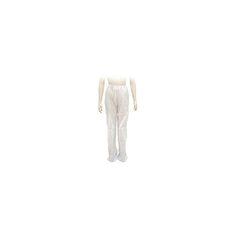 100 Pantalones Presoterapia Blanco TNT 30 grs