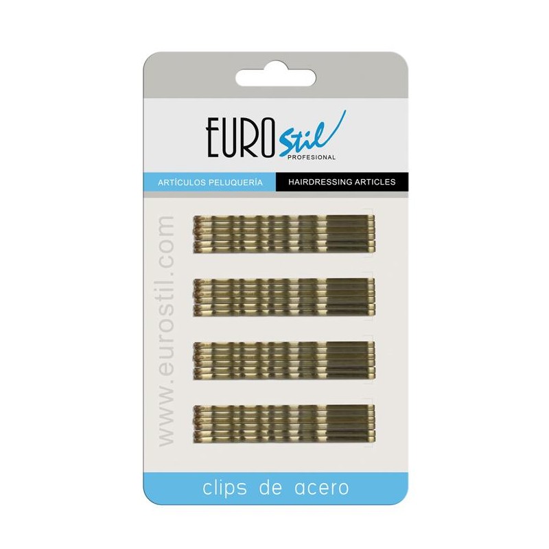 Carton Clips Ondulados Bronce 7 cm