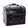 Bolso Maletin Negro Serpiente