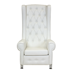 Sillon Pedicura Tron Blanco