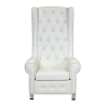 Sillon Pedicura Tron Blanco