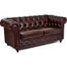 Sillon Sofa Espera Chester Dock Marron Vintage