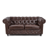 Sillon Sofa Espera Chester Dock Marron Vintage