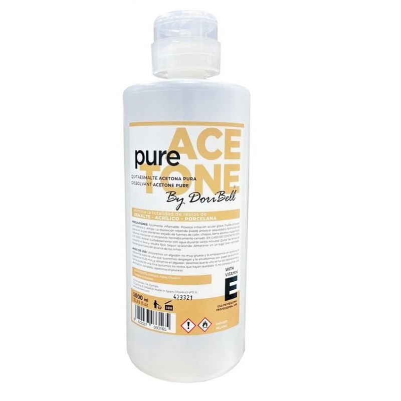 Acetona Pura y Vitamina E1000 ml