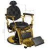 Sillon Barbero Zeus Gold