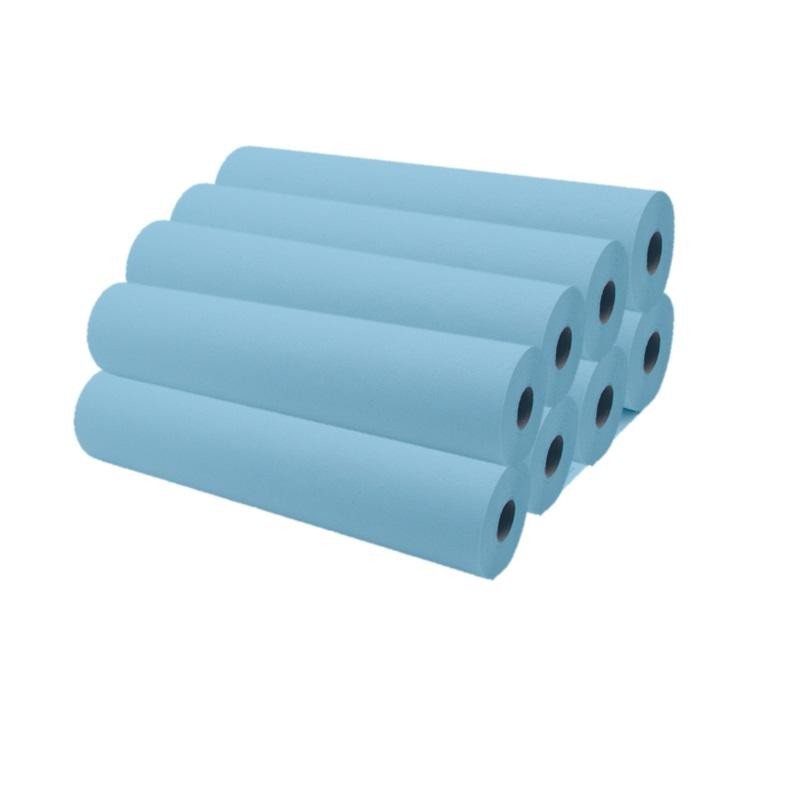 Papel Camilla Azul 1 Capa Pre-Cortado 1.5 Kg - Caja 8 unidades