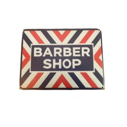 Placa Decoracion Barberia 16  (40 x 30 cm )