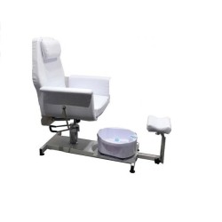 Sillon Pedicura Wave con Bañera Blanco