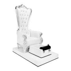 Sillon Pedicura Donna Plus Blanco con Bañera