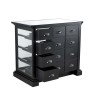 Mueble de Recepcion Barberia Reno Negro