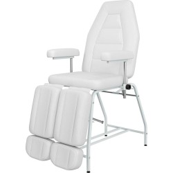 Sillon Pedicura Fijo Blanco