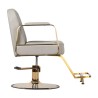 Silla Peluqueria Oxford Beige Gold