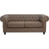 Sofa Chester Dos Plazas Repose Marron