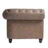 Sofa Chester Dos Plazas Repose Marron