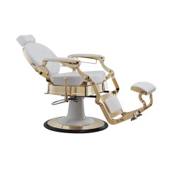 Sillon Barbero Galaxy Gold Blanco