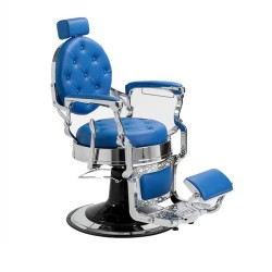 Sillon Barbero Majestic Silver Azul