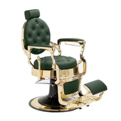 Sillon Barbero Majestic Gold Verde