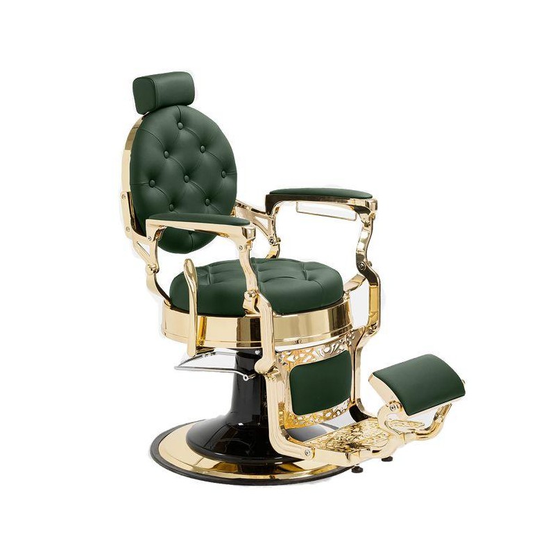 Sillon Barbero Majestic Gold Verde