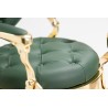 Sillon Barbero Majestic Gold Verde