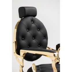 Sillon Barbero Majestic Gold Negro