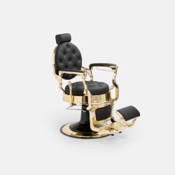 Sillon Barbero Majestic Gold Negro