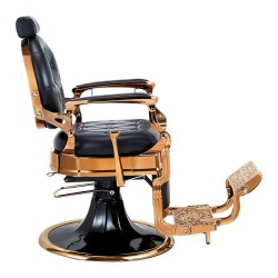 Sillon Barbero Negro Dylan Gold RS Cobre Brillante