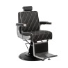 Sillon barbero Capri negro con base negra