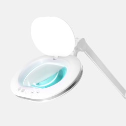 Lampara Lupa LED de Estetica con Pie 5 aumentos Tada