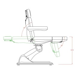 Sillon Podologia Pedicura Tarse 3 Motores